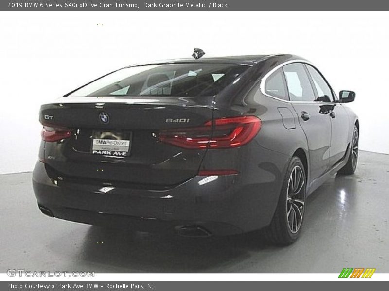Dark Graphite Metallic / Black 2019 BMW 6 Series 640i xDrive Gran Turismo