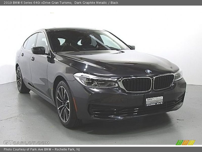 Dark Graphite Metallic / Black 2019 BMW 6 Series 640i xDrive Gran Turismo