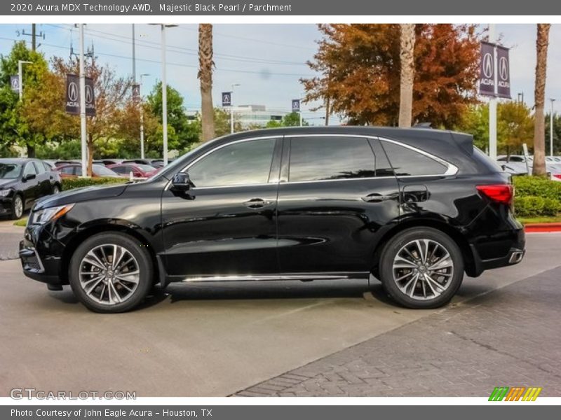 Majestic Black Pearl / Parchment 2020 Acura MDX Technology AWD