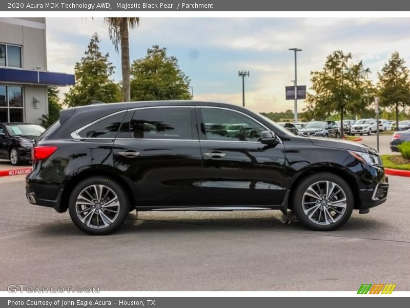 Majestic Black Pearl / Parchment 2020 Acura MDX Technology AWD