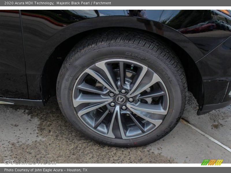 Majestic Black Pearl / Parchment 2020 Acura MDX Technology