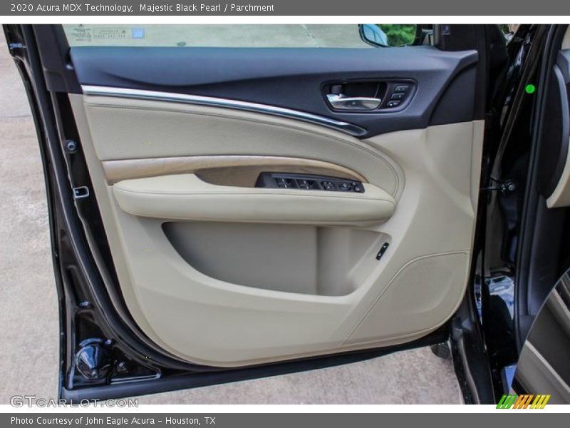 Majestic Black Pearl / Parchment 2020 Acura MDX Technology
