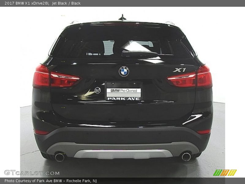 Jet Black / Black 2017 BMW X1 xDrive28i