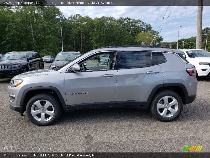 Billet Silver Metallic / Ski Gray/Black 2020 Jeep Compass Latitude 4x4