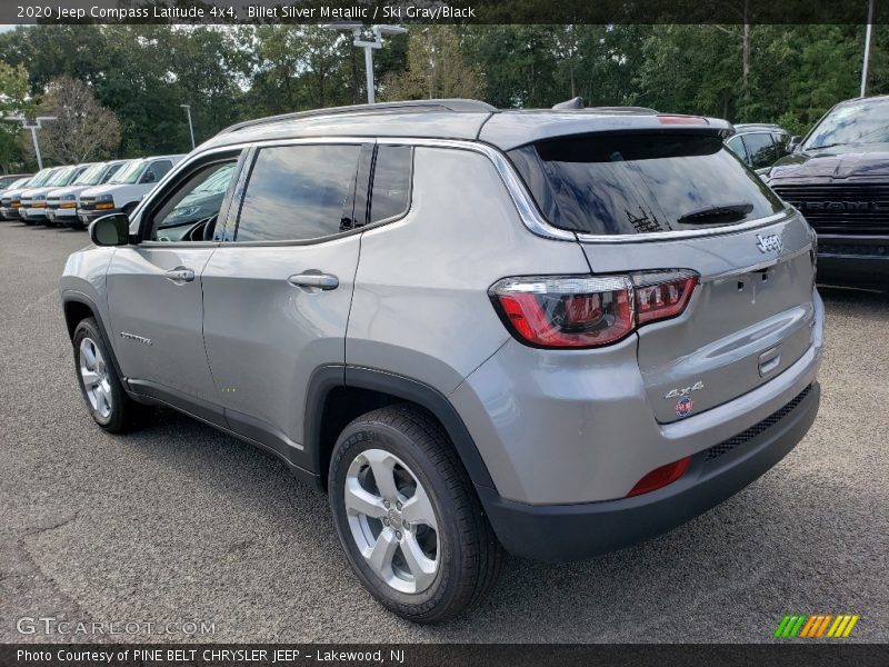 Billet Silver Metallic / Ski Gray/Black 2020 Jeep Compass Latitude 4x4