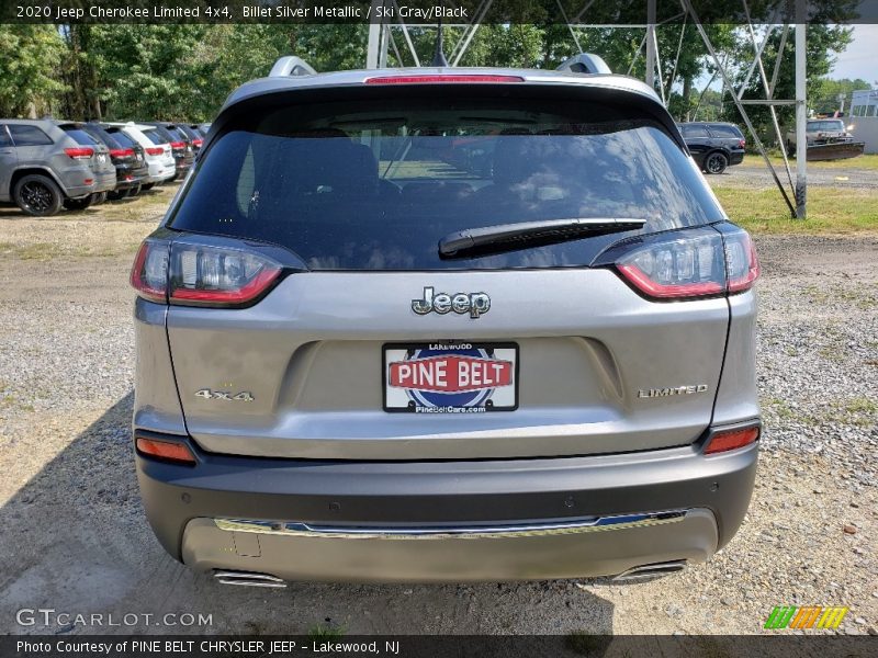 Billet Silver Metallic / Ski Gray/Black 2020 Jeep Cherokee Limited 4x4