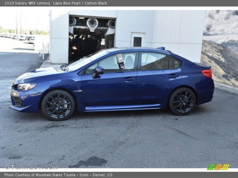  2019 WRX Limited Lapis Blue Pearl