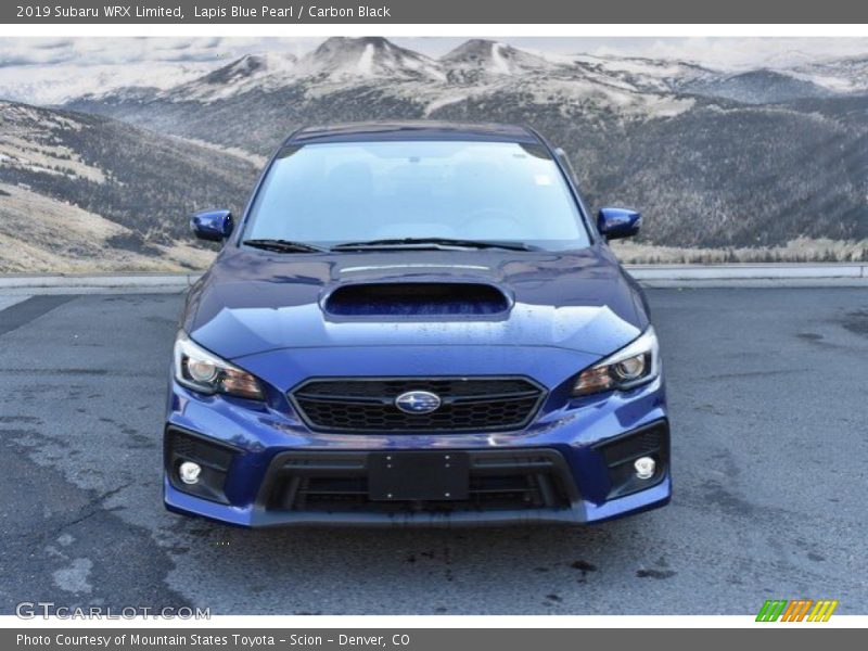 Lapis Blue Pearl / Carbon Black 2019 Subaru WRX Limited