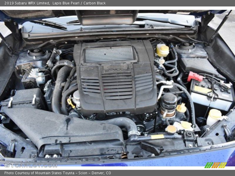  2019 WRX Limited Engine - 2.0 Liter DI Turbocharged DOHC 16-Valve DAVCS Horizontally Opposed 4 Cylinder