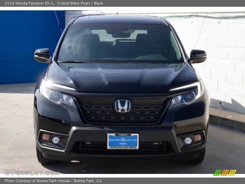 Crystal Black Pearl / Black 2019 Honda Passport EX-L