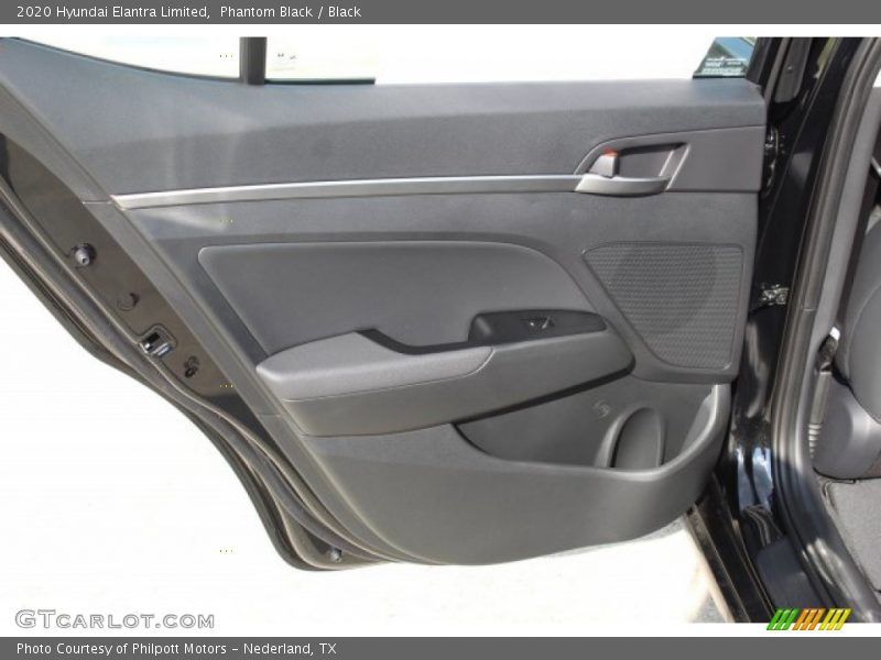 Phantom Black / Black 2020 Hyundai Elantra Limited