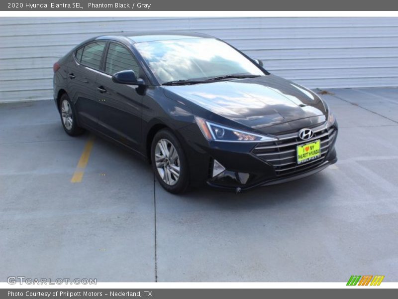 Phantom Black / Gray 2020 Hyundai Elantra SEL