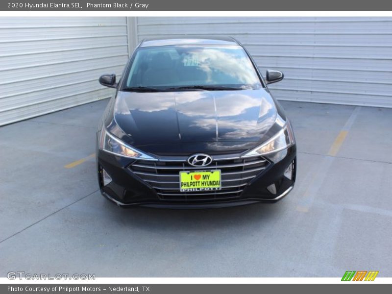 Phantom Black / Gray 2020 Hyundai Elantra SEL