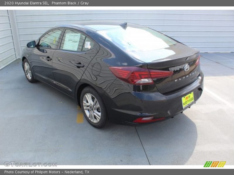 Phantom Black / Gray 2020 Hyundai Elantra SEL