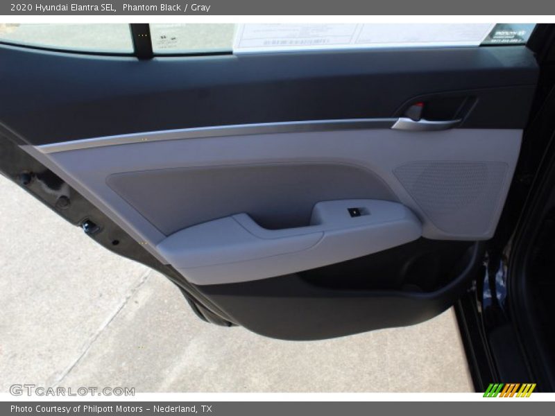 Phantom Black / Gray 2020 Hyundai Elantra SEL