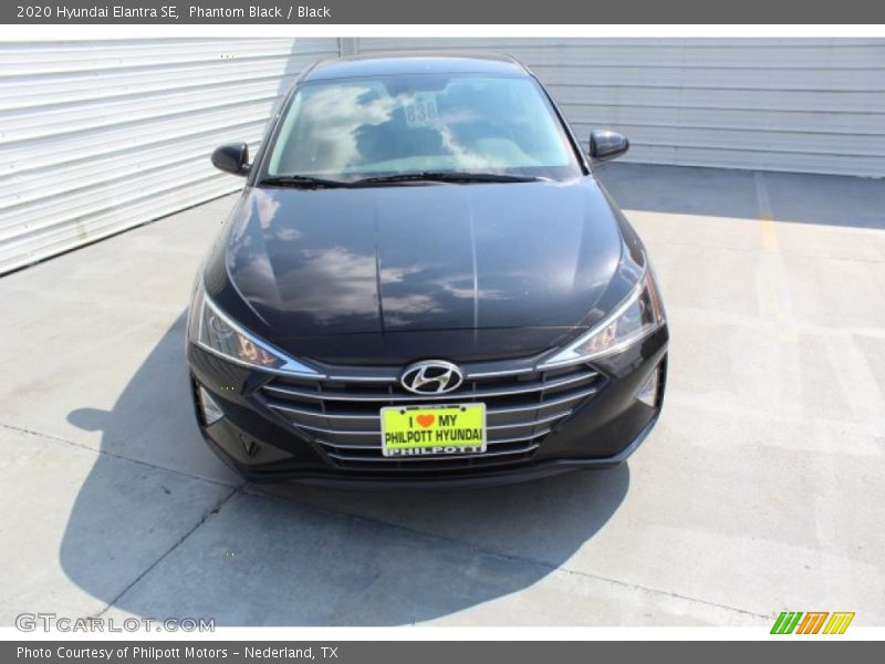 Phantom Black / Black 2020 Hyundai Elantra SE