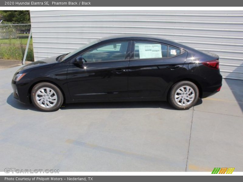 Phantom Black / Black 2020 Hyundai Elantra SE