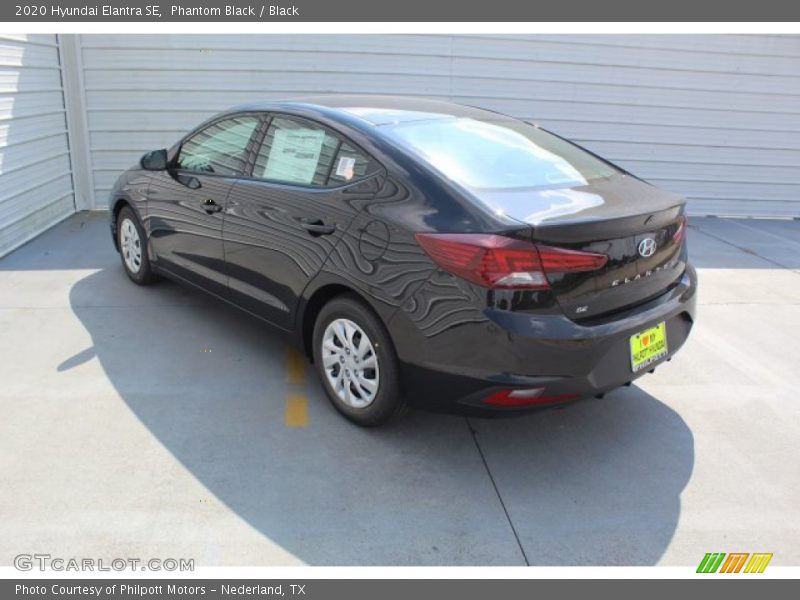 Phantom Black / Black 2020 Hyundai Elantra SE