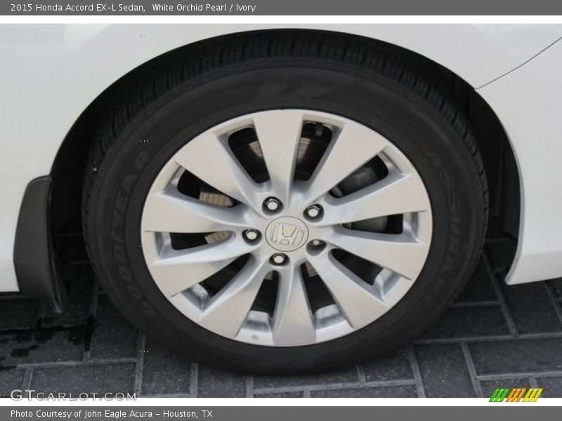 White Orchid Pearl / Ivory 2015 Honda Accord EX-L Sedan