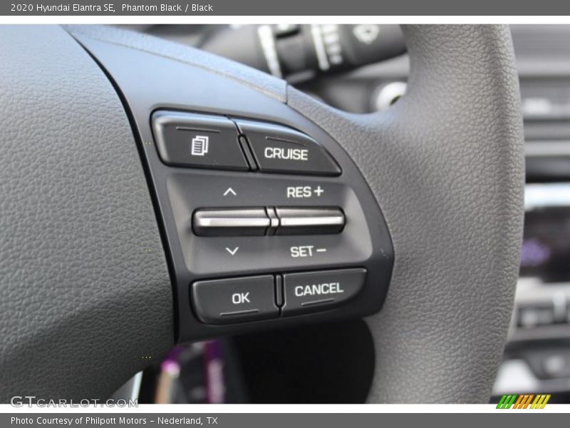 Phantom Black / Black 2020 Hyundai Elantra SE