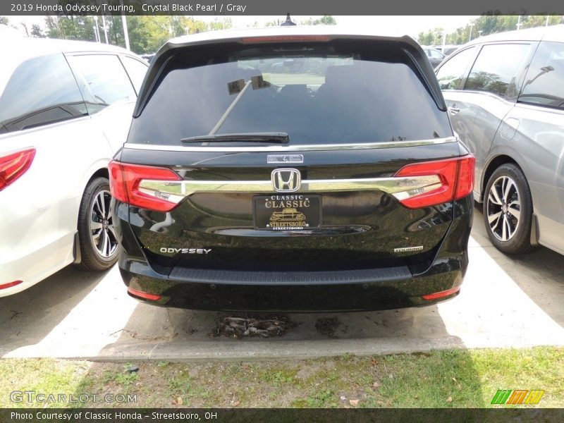 Crystal Black Pearl / Gray 2019 Honda Odyssey Touring