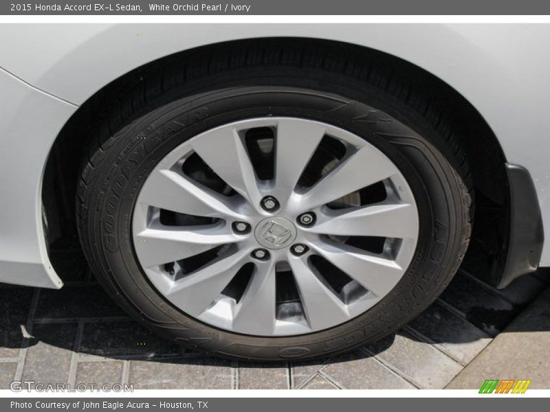 White Orchid Pearl / Ivory 2015 Honda Accord EX-L Sedan