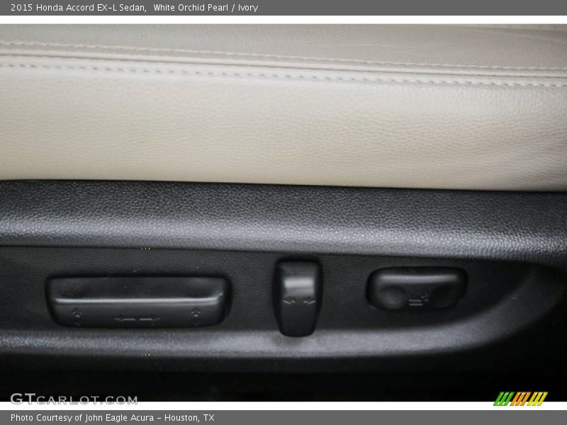 White Orchid Pearl / Ivory 2015 Honda Accord EX-L Sedan
