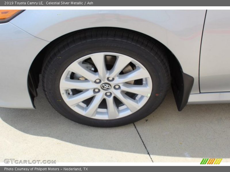 Celestial Silver Metallic / Ash 2019 Toyota Camry LE