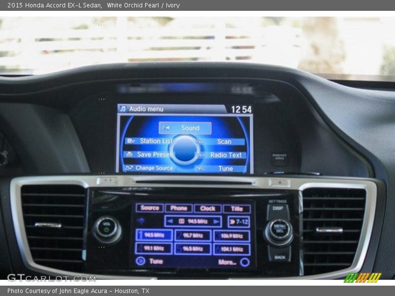 White Orchid Pearl / Ivory 2015 Honda Accord EX-L Sedan