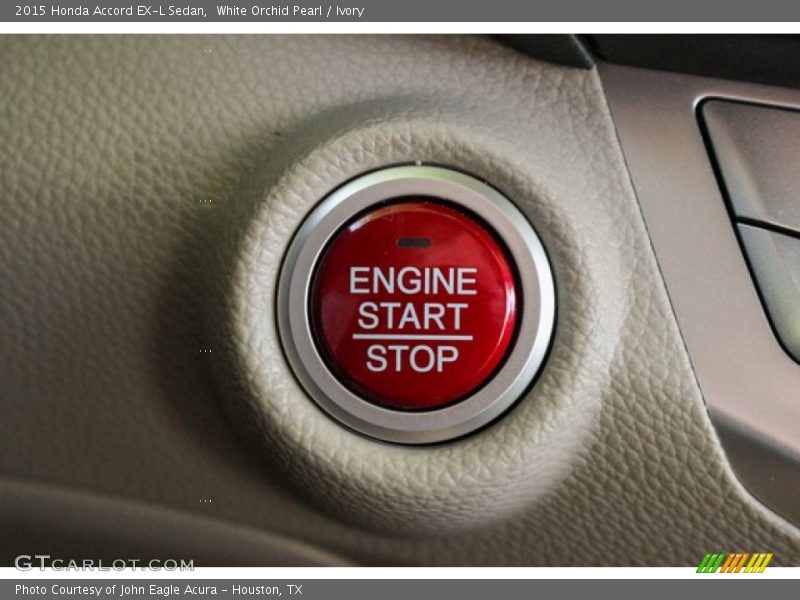 White Orchid Pearl / Ivory 2015 Honda Accord EX-L Sedan