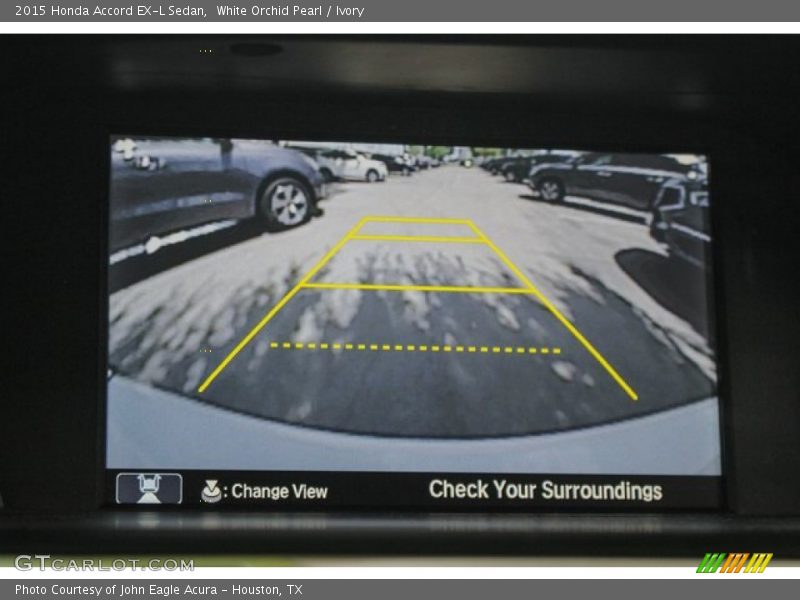 White Orchid Pearl / Ivory 2015 Honda Accord EX-L Sedan