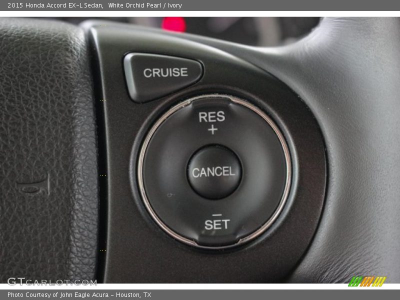 White Orchid Pearl / Ivory 2015 Honda Accord EX-L Sedan