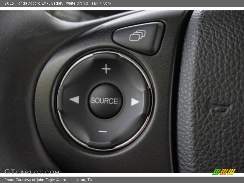 White Orchid Pearl / Ivory 2015 Honda Accord EX-L Sedan