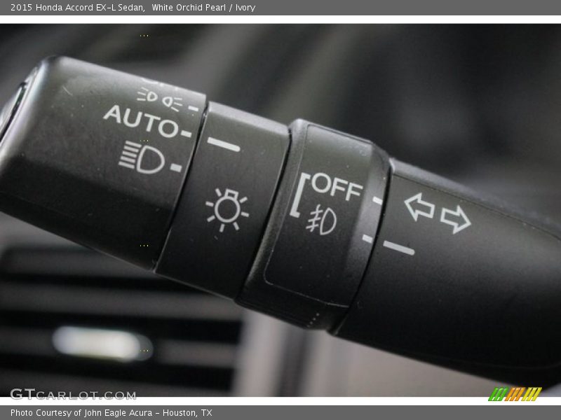 White Orchid Pearl / Ivory 2015 Honda Accord EX-L Sedan