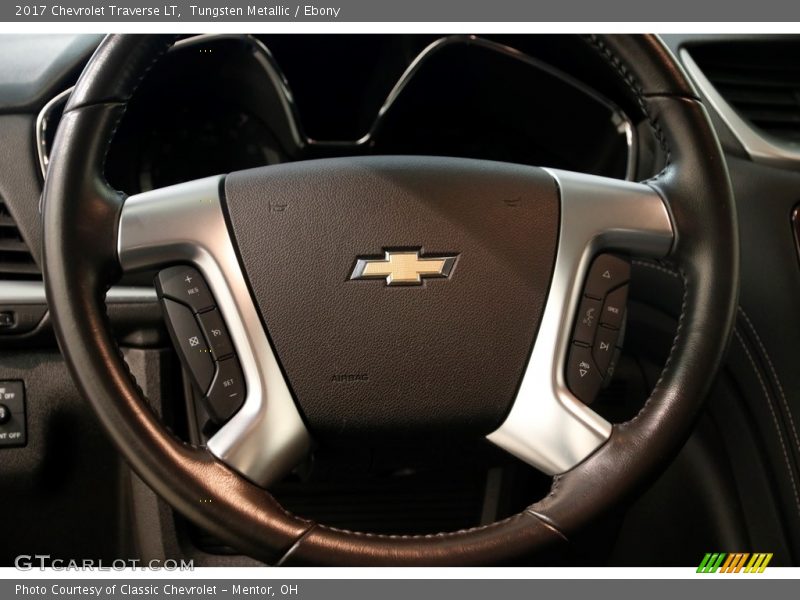 Tungsten Metallic / Ebony 2017 Chevrolet Traverse LT