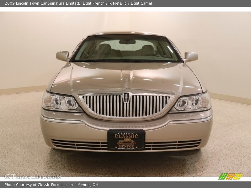 Light French Silk Metallic / Light Camel 2009 Lincoln Town Car Signature Limited