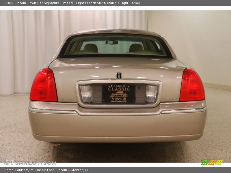 Light French Silk Metallic / Light Camel 2009 Lincoln Town Car Signature Limited