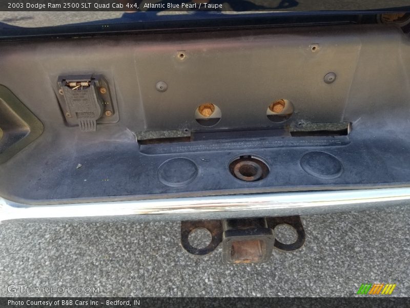 Atlantic Blue Pearl / Taupe 2003 Dodge Ram 2500 SLT Quad Cab 4x4