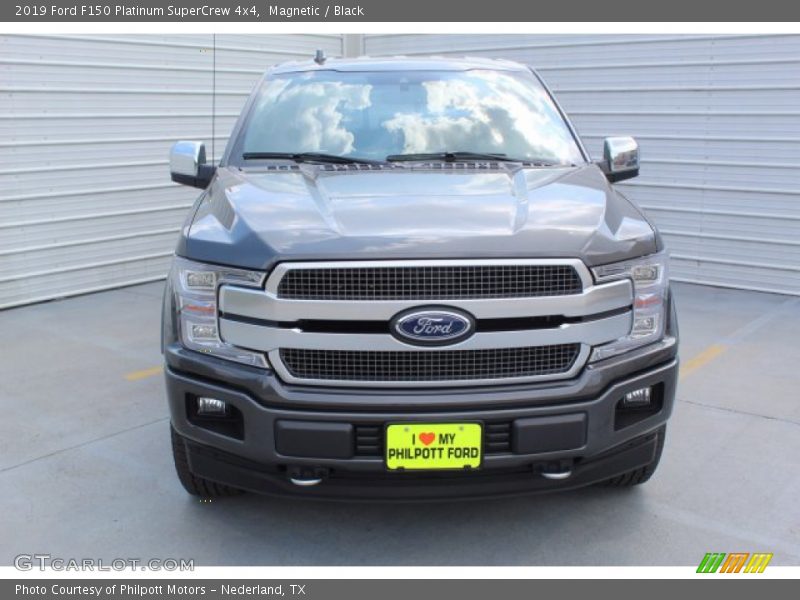 Magnetic / Black 2019 Ford F150 Platinum SuperCrew 4x4