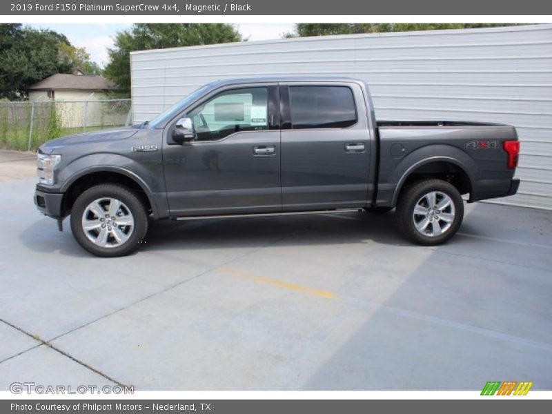 Magnetic / Black 2019 Ford F150 Platinum SuperCrew 4x4