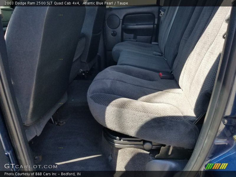 Atlantic Blue Pearl / Taupe 2003 Dodge Ram 2500 SLT Quad Cab 4x4