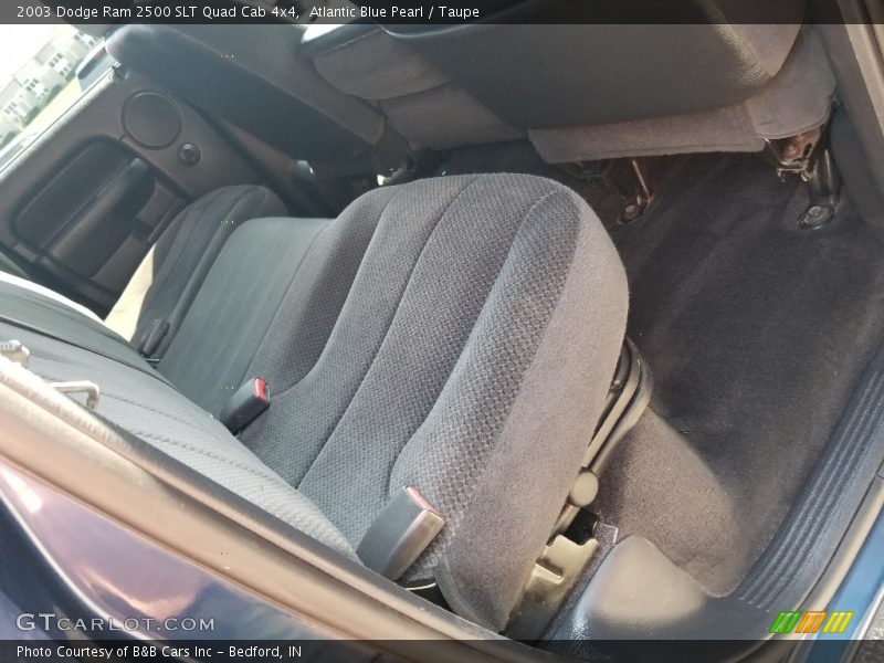 Atlantic Blue Pearl / Taupe 2003 Dodge Ram 2500 SLT Quad Cab 4x4