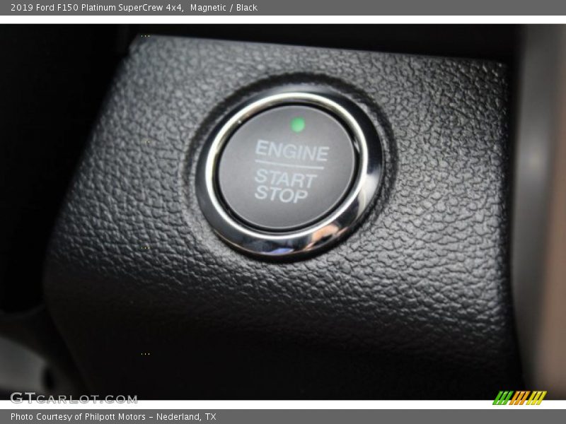 Magnetic / Black 2019 Ford F150 Platinum SuperCrew 4x4