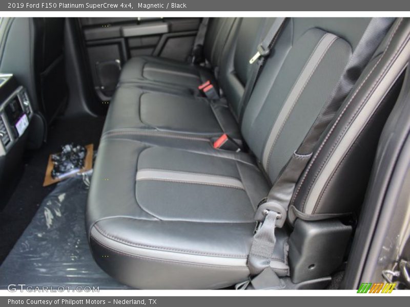 Rear Seat of 2019 F150 Platinum SuperCrew 4x4