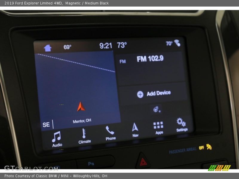 Magnetic / Medium Black 2019 Ford Explorer Limited 4WD