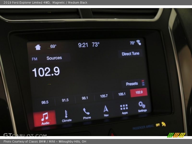 Magnetic / Medium Black 2019 Ford Explorer Limited 4WD