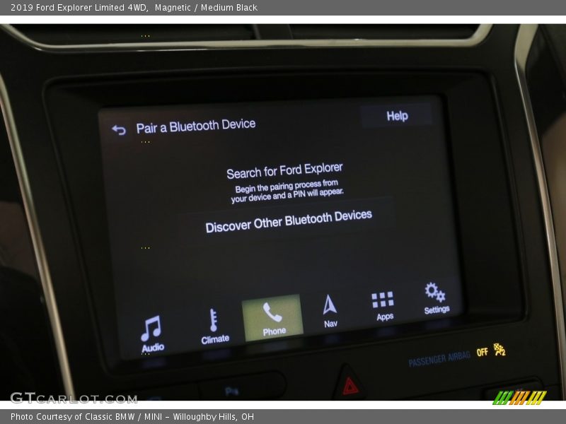 Magnetic / Medium Black 2019 Ford Explorer Limited 4WD