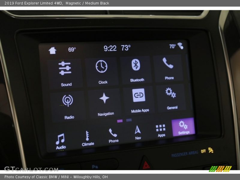 Magnetic / Medium Black 2019 Ford Explorer Limited 4WD