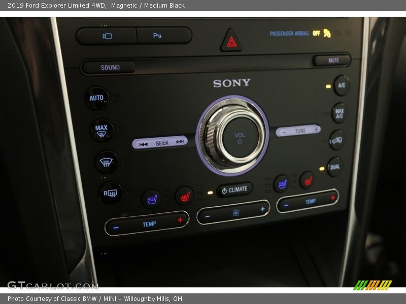 Magnetic / Medium Black 2019 Ford Explorer Limited 4WD