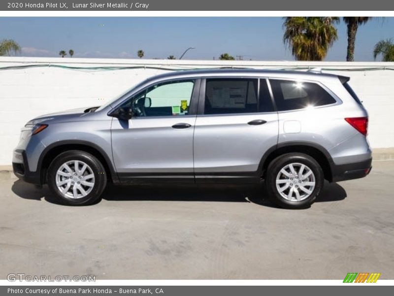 Lunar Silver Metallic / Gray 2020 Honda Pilot LX